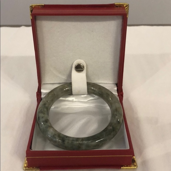Authentic Jade Gemstone bangle. - Picture 1 of 1